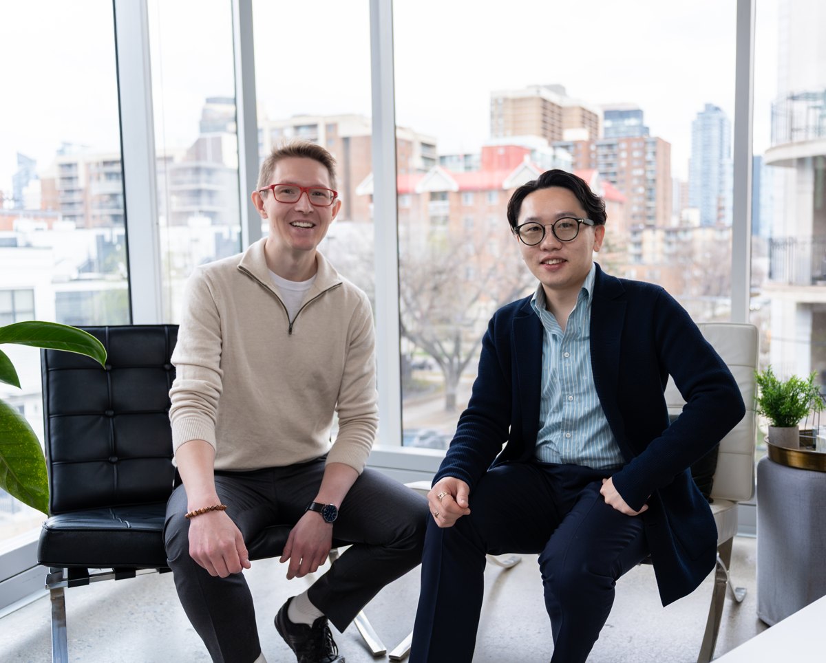 Branding photography for a Calgary business team