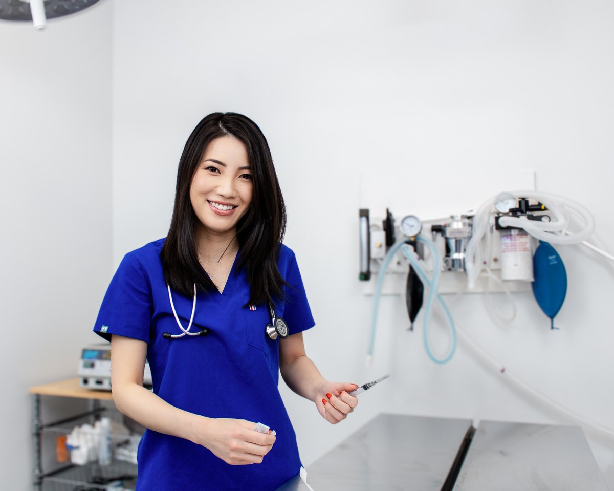 Healthcare branding photography in Calgary